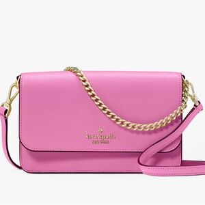 BNWT Kate Spade Madison Willow Mini Crossbody in blossom pink.